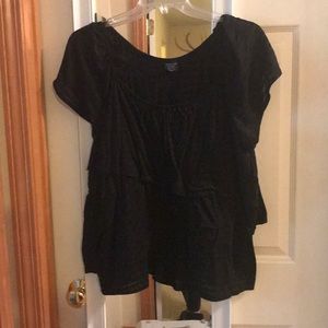 Black Plus Size Top